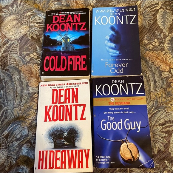 Dean Koontz books 4 for $16.00 - Picture 1 of 1